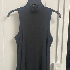 Lululemon Black Ribbed Dress Super Stretch Fits XS-M